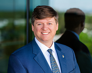 Headshot of Bartow Ray, Southern First banker.