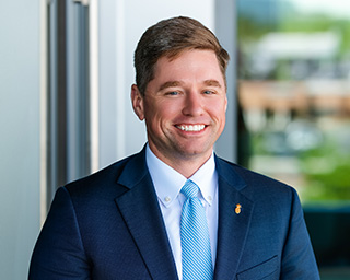 Headshot of Clarke Walker, Southern First banker.