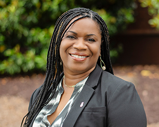 Headshot of Indira Saunders Saunders