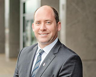 Headshot of Southern First banker, Mike Perlosky.