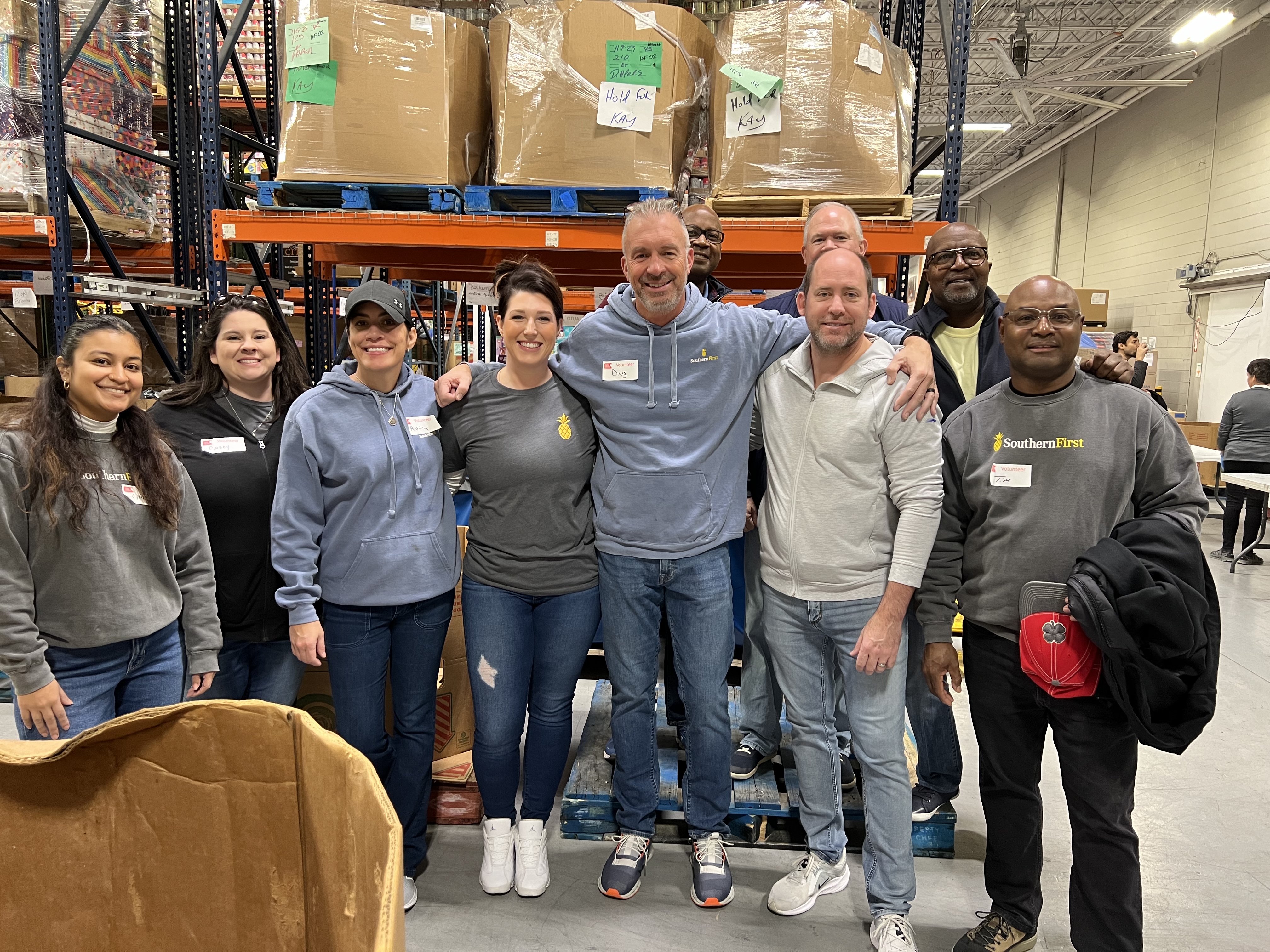 The Charlotte Team at Second Harvest Food Bank of Metrolina.