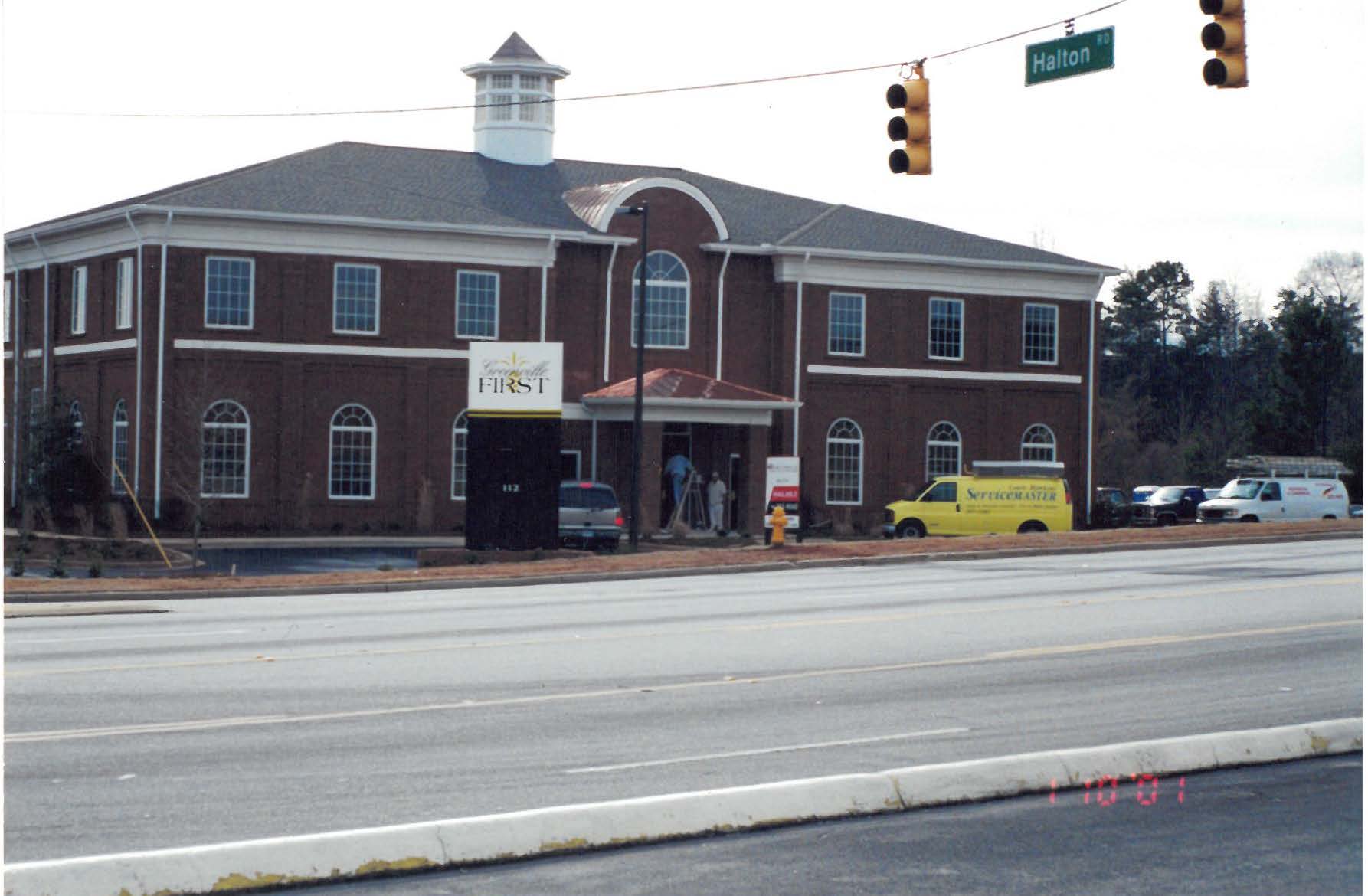 Greenville First's headquarters on Haywood Road in Greenville.